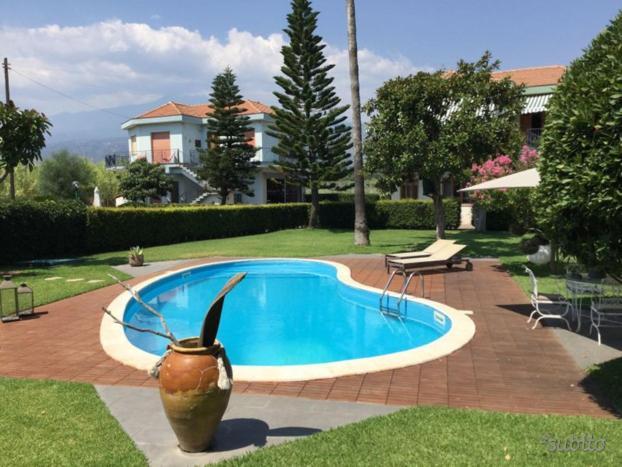 Villa Con Piscina Esclusiva Vista Etna Mascali Exterior photo